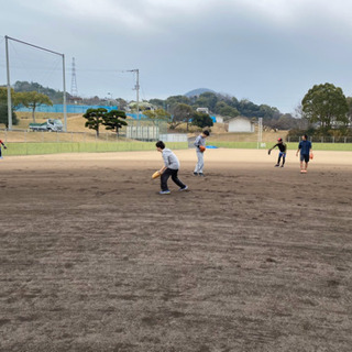 軟式野球❗️練習試合やりましょう‼️