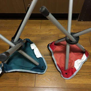 小型折り畳みアルミチェアの画像