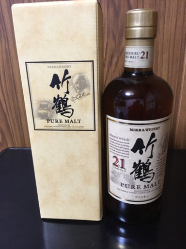 竹鶴21年終売品　ウイスキー