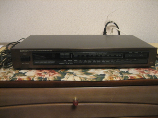 デノンのAM　FMチューナー