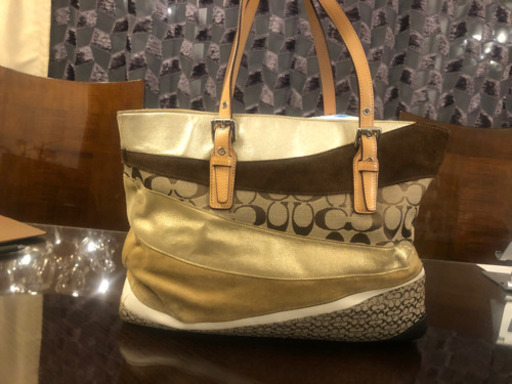 【正規品】コーチパッチワークバック