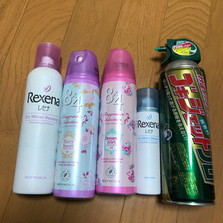 【無料】スプレー缶各種、上着、フードプロセッサー(中古)