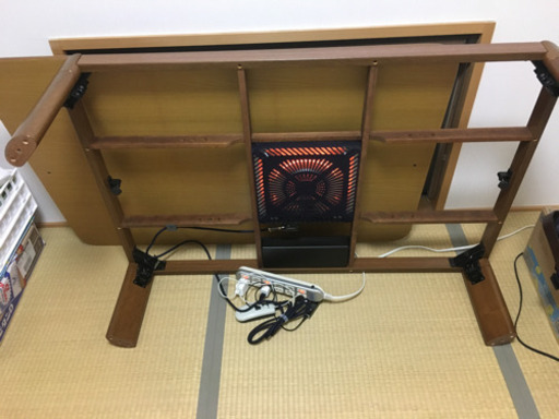 折りたたみコタツテーブル