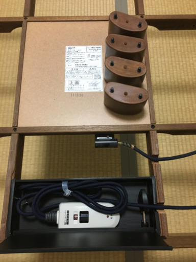 折りたたみコタツテーブル