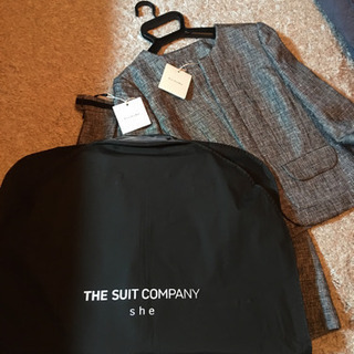 スーツカンパニー　スーツ　新品未使用　タグ付き　38号　の画像