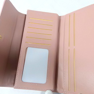 新品 レディース 長財布 ピンクの画像