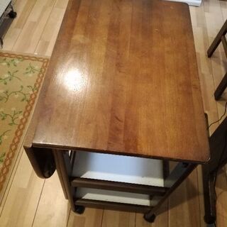 ミニワゴン　引き出し付