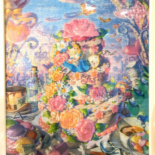 完成品パズル★不思議のアリス★お部屋のインテリアに！