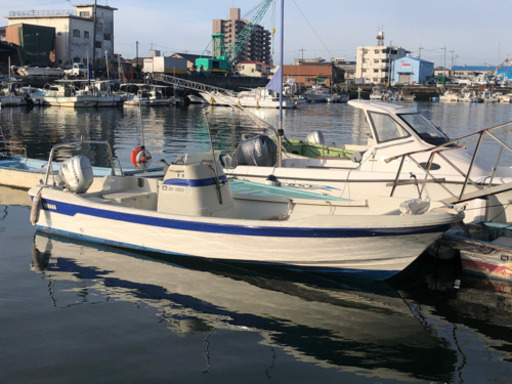 【商談成立】中古艇 ヤマハFW-21  船外機 ホンダ 4ストローク50馬力