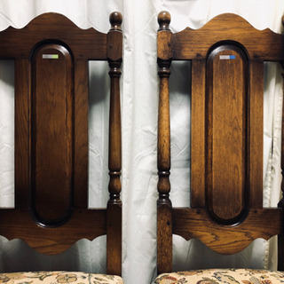 取引終了）③アンティーク ハイバックチェア