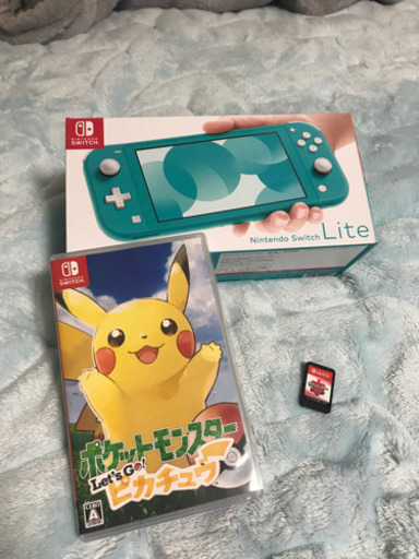 値下げしました⭐︎任天堂SwitchLite+Let's goピカチュウ+ポケットモンスターシールド