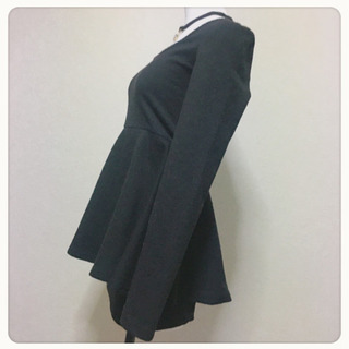 ご購入者様決定［Stella］ペプラムミニワンピース  チュニックの画像