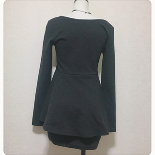 ご購入者様決定［Stella］ペプラムミニワンピース  チュニックの画像