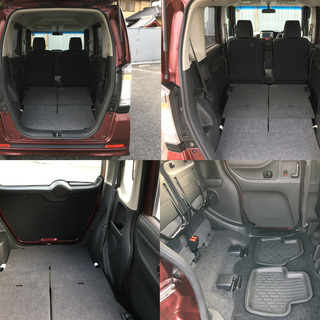 ホンダ N-BOX660 カスタムG　ワンオーナー ETC スマート キー HDDナビ （ワインレッド）の画像