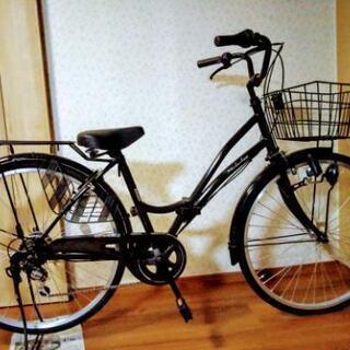 ママチャリ折りたたみ自転車