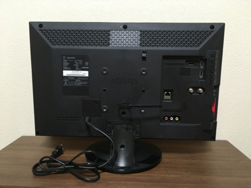 シャープ液晶テレビ AQUOS アクオス 2T-C22AD-B 22インチ BLACK 黒