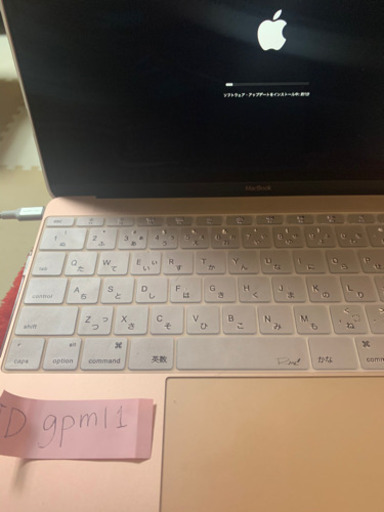 MacBook  Early 2016 ローズゴールド 充電回数20回未満