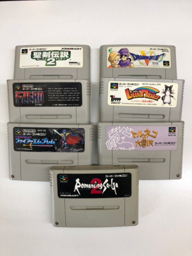 スーパーファミコン　ゲーム７本セット　激安！