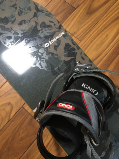 スノーボードとブーツのセット
