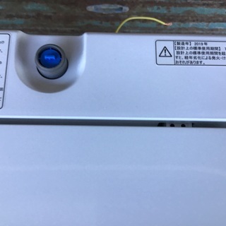 洗濯機5.5k  2019年製の画像