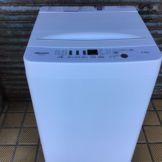 洗濯機5.5k  2019年製の画像