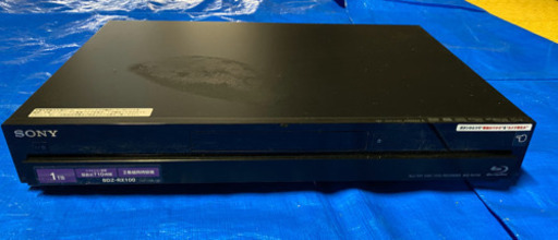 SONY 2009年式　BR.HDD.DVDデッキ