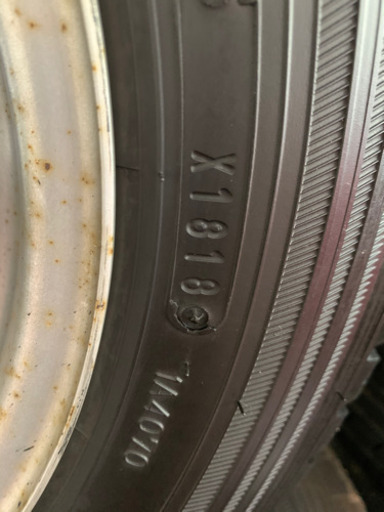 【バリ溝】サマータイヤ&ホイール4本セット　145/R12 6PR 軽バン・軽トラなどに