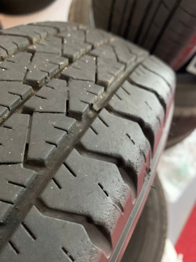 【バリ溝】サマータイヤ&ホイール4本セット　145/R12 6PR 軽バン・軽トラなどに