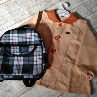 奥州市ひがし幼稚園の制服とリュック