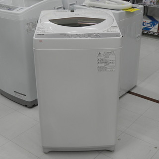 洗濯機 5kg 2018年製 東芝 AW-5G6 苫小牧西店