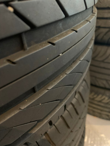 ☆値下げしました☆【バリ溝】サマータイヤ&ホイール4本セット　215/50R17 ミニバン・セダンなどに