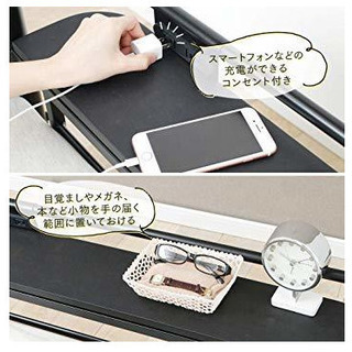 シングルサイズベットフレーム＋折りたたみマットレス付きの画像