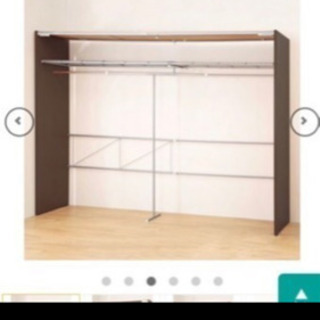 伸縮式クロゼットハンガーの画像