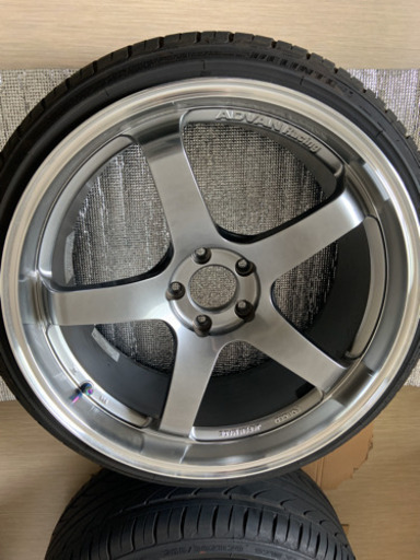 YOKOHAMA Advan Racing GT 20インチ タイヤ付き4本セット