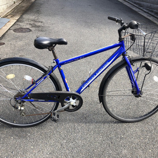 27インチ　5段変速付き自転車