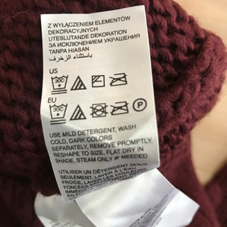 Calvin Klein Jeans メンズ 単色 赤 セーター　(Mサイズ)の画像
