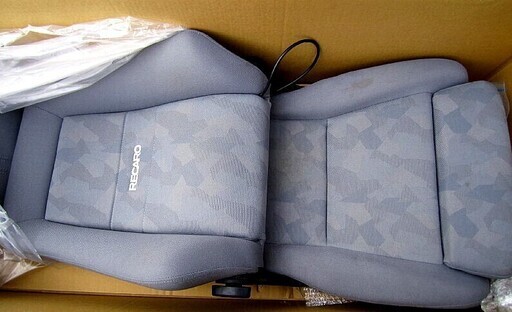 レカロ エルゴメド MV ERGOMED-MV/GY エアランバーサポート付 腰痛対策