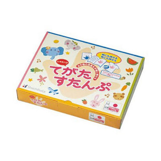 未開封！シャチハタ　てがたすたんぷ　ピンク色