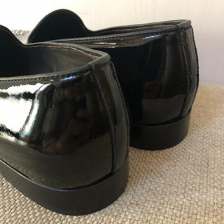 エナメル　オペラパンプスの画像