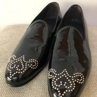 エナメル　オペラパンプスの画像