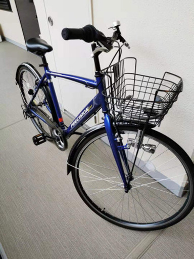 【2/1まで】男性用27インチ 7段階変速ギア付自転車