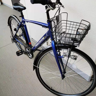 【2/1まで】男性用27インチ 7段階変速ギア付自転車