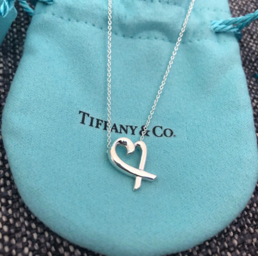 TIFFANY ティファニー ラビングハートペンダント