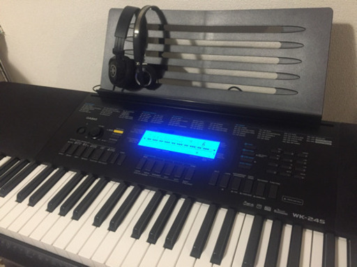 【2/2-2/7】CASIO WK-245キーボードセット/76鍵