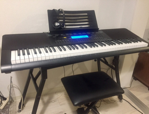 【2/2-2/7】CASIO WK-245キーボードセット/76鍵