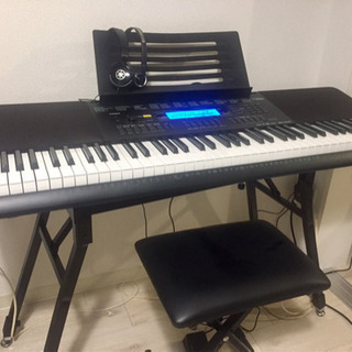 2/2-2/7】CASIO WK-245キーボードセット/76鍵