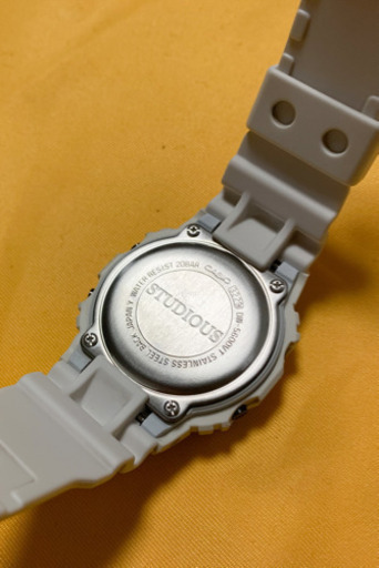 STUDIOUS限定別注DW-5600E-1 WHITE EDITION