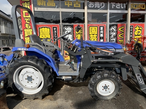 イセキ トラクター 20馬力 ローダー付き TH20-Q 稼働時間1016h 農機具
