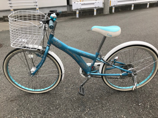 22インチ自転車　女の子用