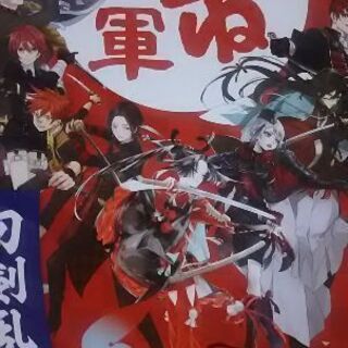 刀剣乱舞クリアポスターの画像